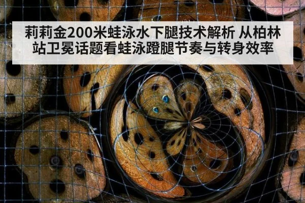 莉莉金200米蛙泳水下腿技术解析 从柏林站卫冕话题看蛙泳蹬腿节奏与转身效率
